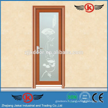 JK-AW9064 portes décoratives extérieures en aluminium / portes en aluminium